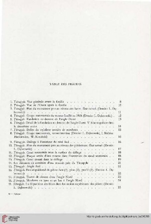 Table des figures