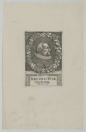 Bildnis des Ieremias Harsdorfer