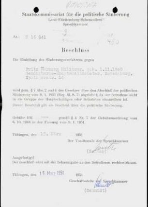 Militzer, Fritz Hermann