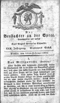 7. Stueck, 14. Februar 1831