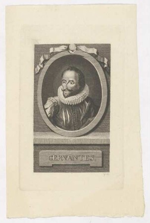 Bildnis des Miguel de Cervantes Saavedra