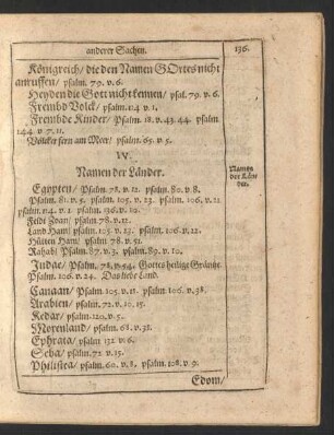 IV. Namen der Länder.