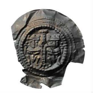 Fundmünze, Brakteat, 1151 - 1250