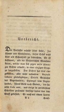 Schauspiele, 5. Die Negersklaven. Die Verläumder. Der weibliche Jakobiner-Club
