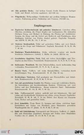 Empfangsraum (Nr. 102-122)