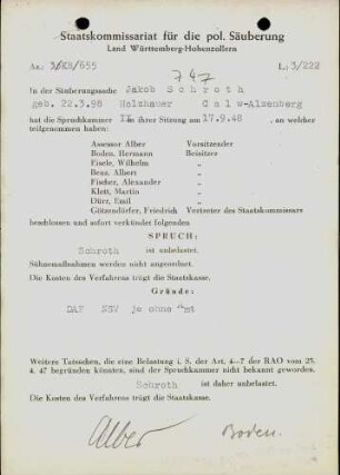 Schroth, Jakob