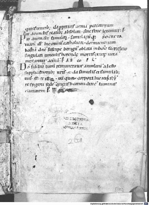 Collectio canonum variorum. Ivonis Carnotensis epistola ad Pontium Cluniacensem abbatem [u.a.] - BSB Clm 14628