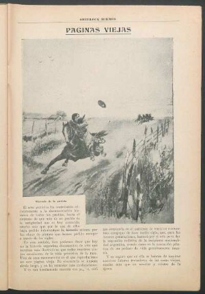 Paginas viejas - "Huyendo de la partida" [Dibujo]