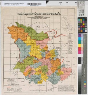 Regierungsbezirk Düsseldorf, Stadt- und Landkreise