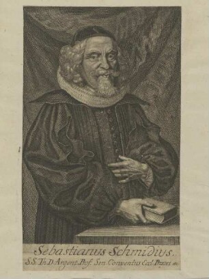 Bildnis des Sebastianus Schmidius