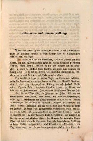 Atlantische Studien : von Deutschen in Amerika. 7. 1855