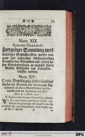 Num. XIX