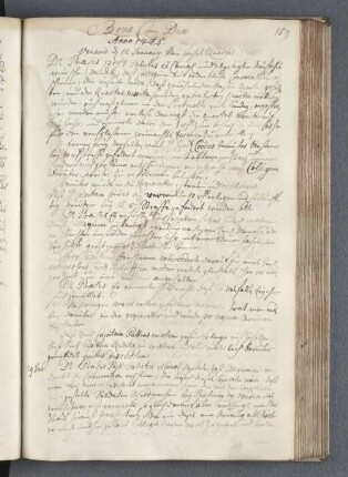 Bono Cum Deo Anno 1725.