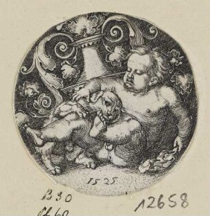 Knabe mit Hund