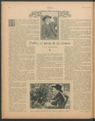 Fabre, el poeta de la ciencia