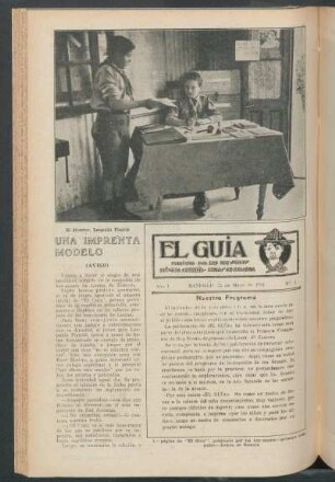 Una imprenta modelo