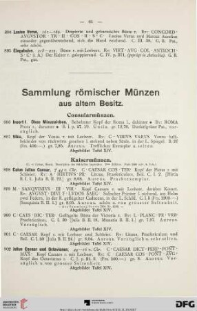Consularmünzen (Nr. 896-897)