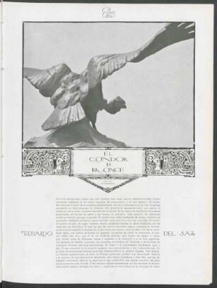 El cóndor de bronce
