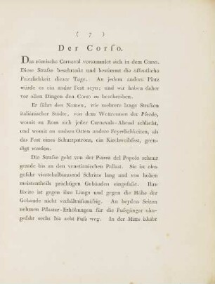 Der Corso.