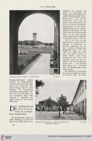 1: Die Hamburger Kunsthalle