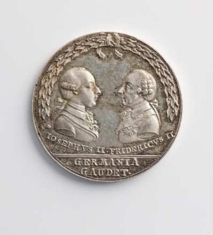 Medaille auf den Frieden von Teschen 1779