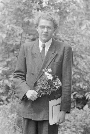 Jan Bulang als Abiturient : Jan Bulank jako abiturient : Bautzen / Budyšin