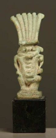 Figürchen des Schutzgottes Bes