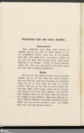 Verschiedene kalte und warme Getränke