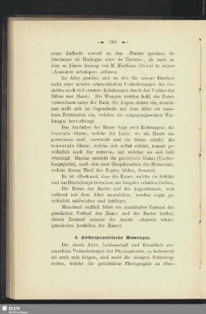 2. Anthropometrische Messungen