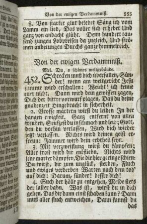 Von der ewigen Verdammniß.