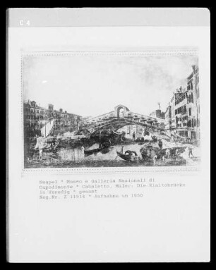 Die Rialtobrücke in Venedig