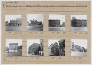 Straßenansichten. Berlin, Lichtenberg, Friedrichsfelde, südlich der Straße der Befreiung (seit 1992 Alt-Friedrichsfelde)/Einbecker Straße