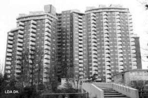Wohnhochhaus & Siedlung; Berlin, Reinickendorf
