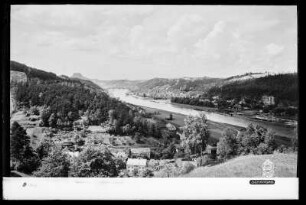 Blick auf Blick auf Bad Schandau