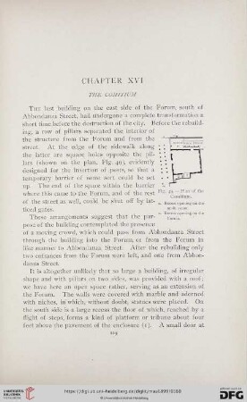Chapter XVI.: The Comitium