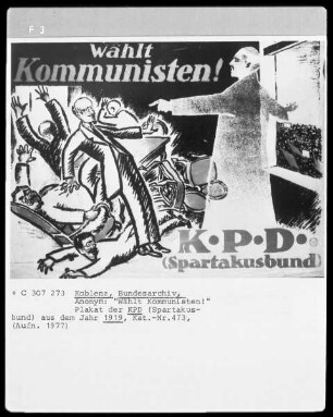 Wählt Kommunisten ...