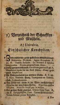 Verzeichniß des Naturalien-Cabinets, der Bibliothek des Hofr. Georg Ernst Stahls