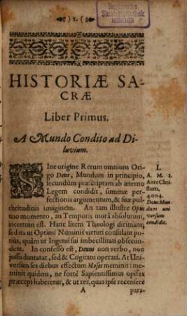 Antonii Le Grand Historia Sacra A Mundi Exordio Ad Constantini Magni Imperium Deducta