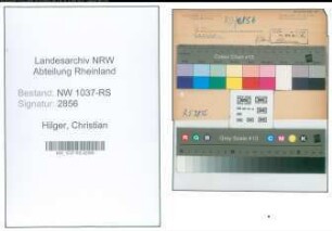 Entnazifizierung Christian Hilger , geb. 03.04.1897 (Polizeibeamter)