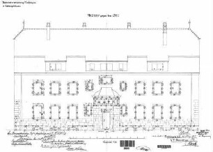 Plochingen: 2.Nebengebäude Wohngebäude Längsansicht gegen den Ort