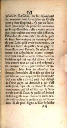 Arrest De La Cour De Parlement De Provence Tenant La Chambre Des Vacations : Du 13 Juillet 1756. Extrait des Registres du Parlement
