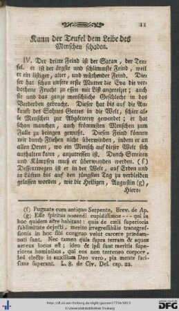 Kann der Teufel dem Leibe des Menschen schaden.