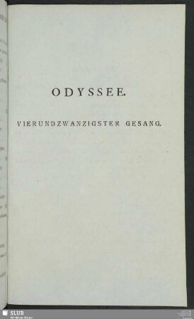 Vierundzwanzigster Gesang