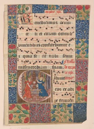 [Notenschrift, Messbuch, Spanisch?]