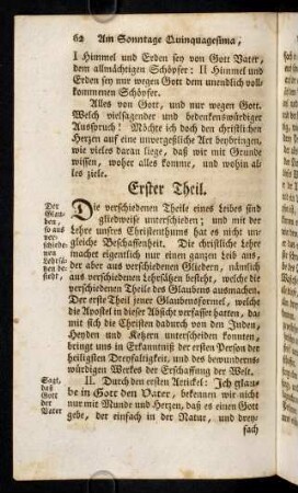 62-72, Erster Theil