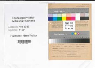 Entnazifizierung Hans Walter Hollender , geb. 16.06.1908 (Geschaeftsfuehrer)