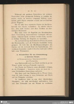 A. Entwickler-Rezepte