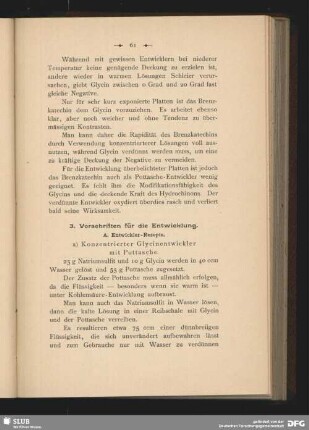 A. Entwickler-Rezepte