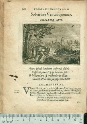 Sobrietate Venus superatur. Emblema LVII.