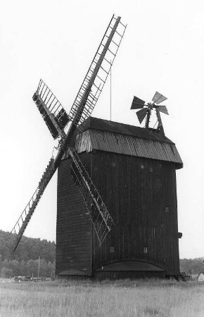 Michendorf-Langerwisch. Paltrockmühle (1839 als Bockmühle erbaut, 1930 umgesetzt und Umbau)